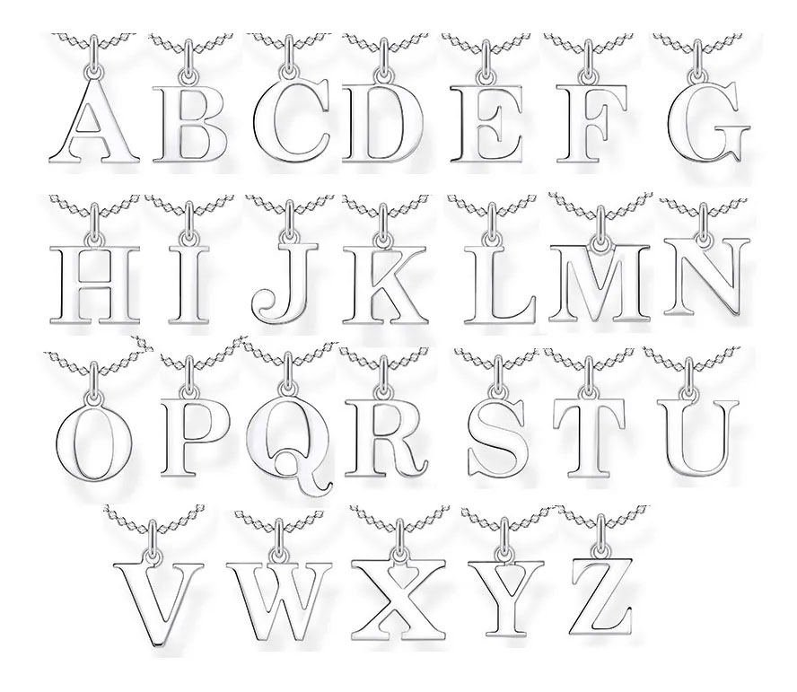 Thomas Sabo kirjain kaulakorut