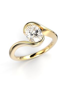 Festive Auréa 1.00 ct - VKS Voittaja 2025 timanttisormus 734-100-KK