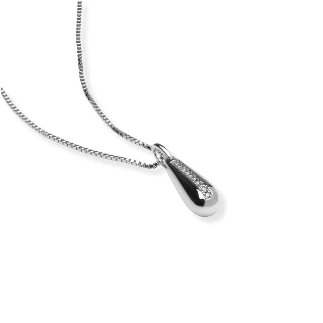 Sparv Noir hopeanvärinen kaulakoru 3180201