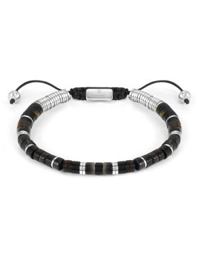 Nomination Instinct style Black and Brown Jasper rannekoru 027925/084