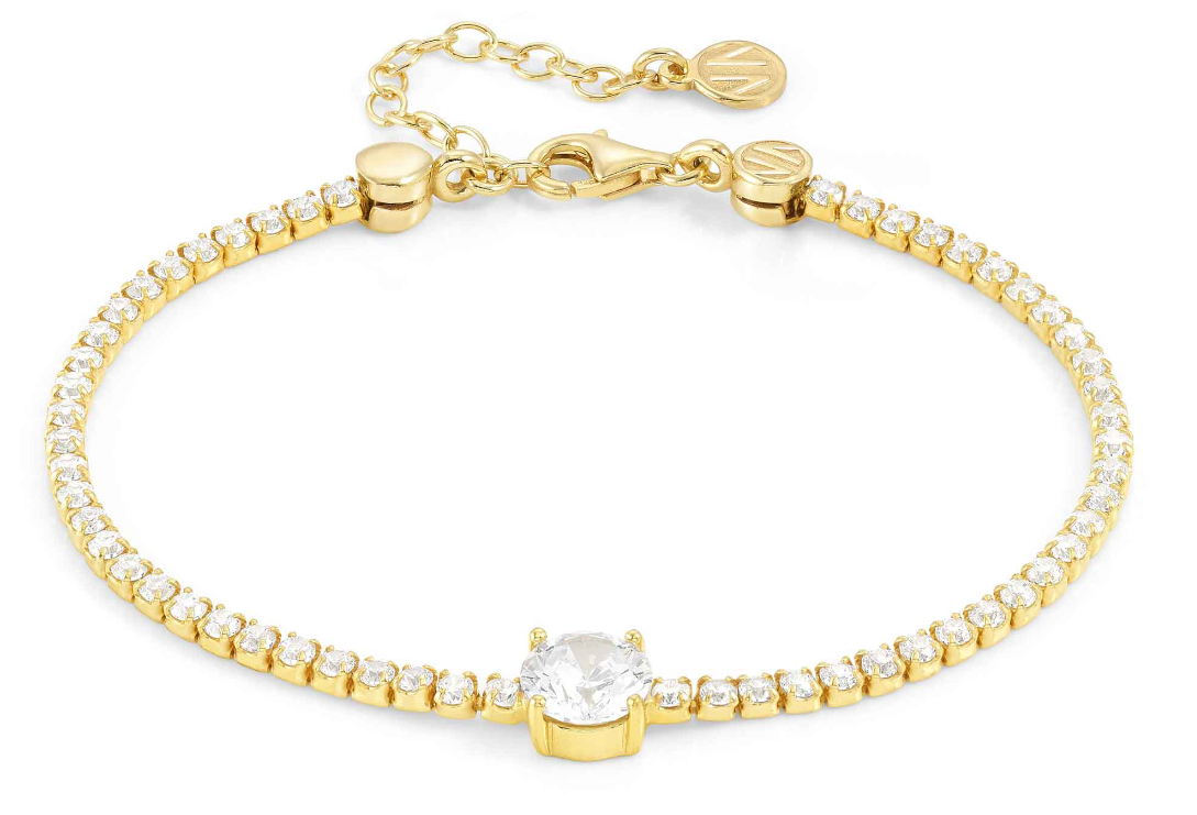 Nomination Chic & Charm Joyful kulta tennisrannekoru 148630/012