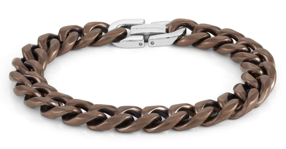 Nomination Beyond rannekoru ruskea PVD 028905