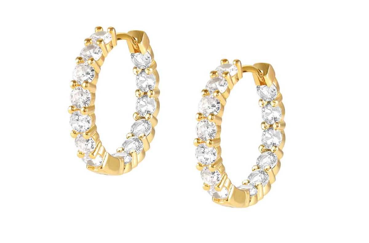 Nomination Chic & Charm Joyful kulta hopeakorvakorut 148635/012