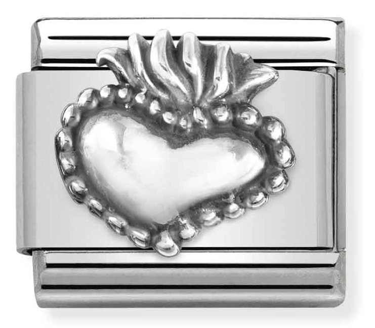 Nomination Classic Silvershine Sacred Heart 330101/51
