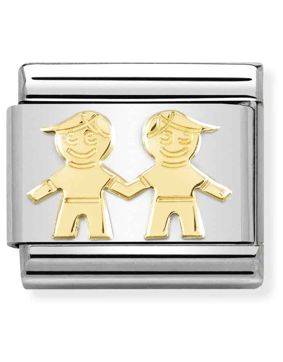 Nomination Classic Gold Brothers 030162/68