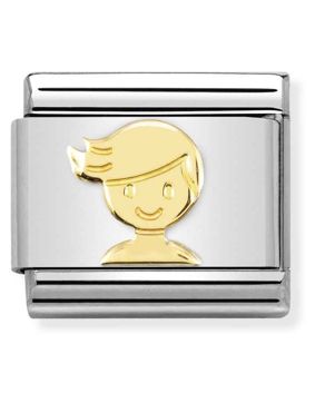 Nomination Classic Gold Boy 030162/72