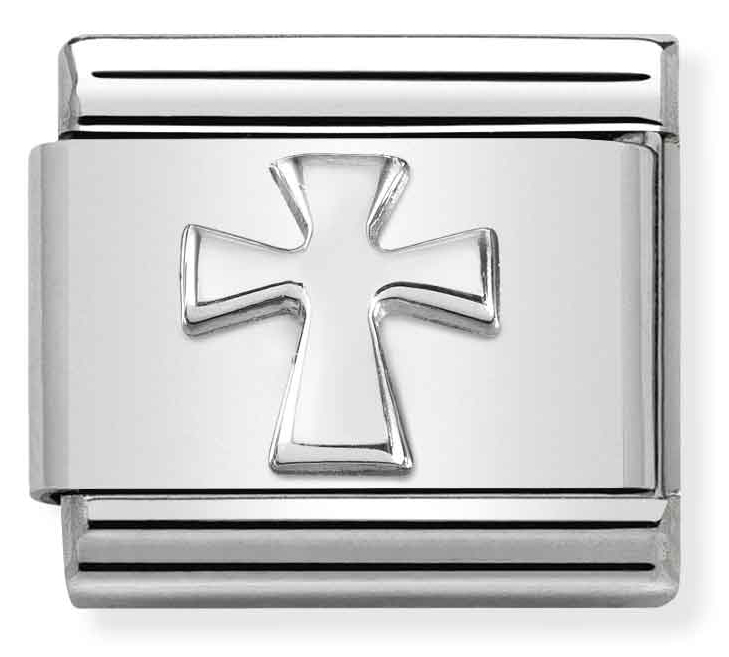 Nomination Classic Silvershine Cross 330106/02