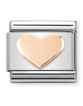 Nomination Classic Rose Gold Heart 430104/37