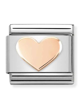 Nomination Classic Rose Gold Heart 430104/37
