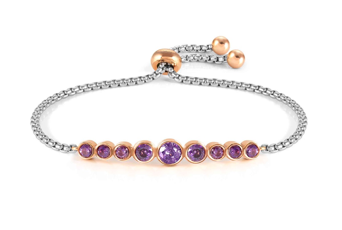 Nomination Milleluci Colour Edition Circle Viola rannekoru 028010/001