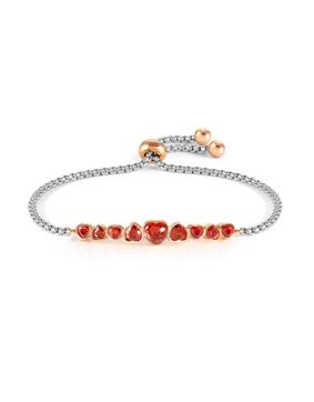 Nomination Milleluci Colour Edition Heart Red sydänranneketju 028011/005