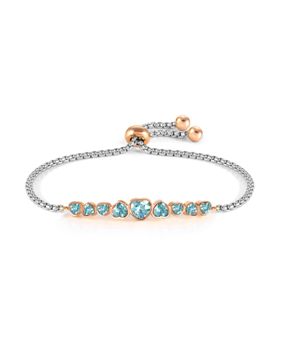 Nomination Milleluci Colour Edition Heart Light Blue sydänranneketju 028011/006