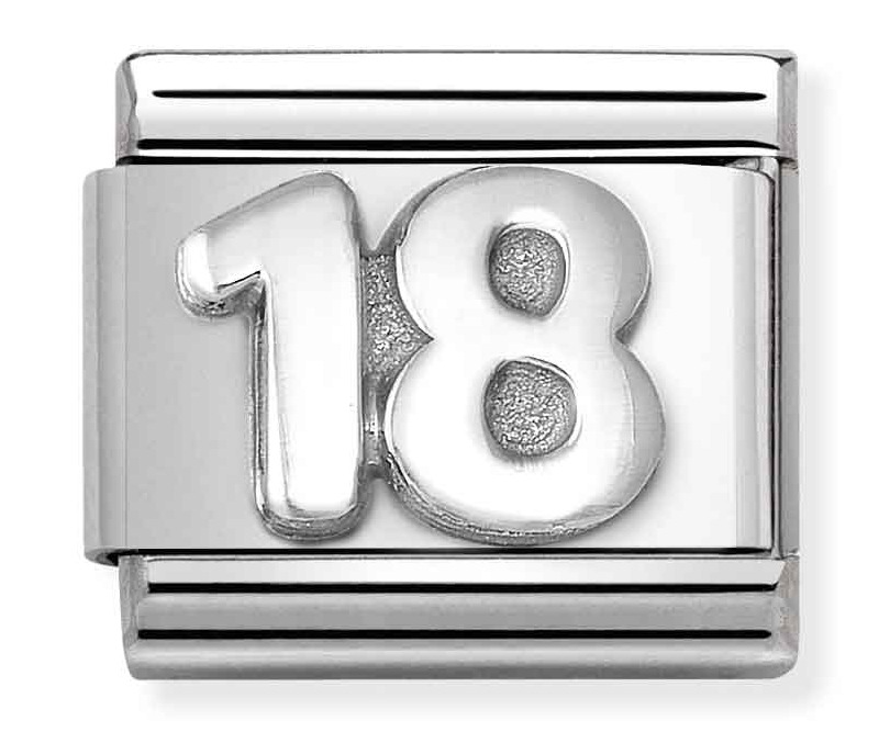 Nomination Classic Silvershine 18 pala 330101/56