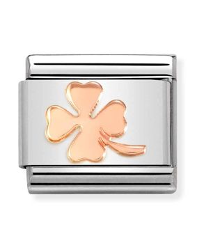 Nomination Classic Rose Gold Four-leaf clover pala 430104/44