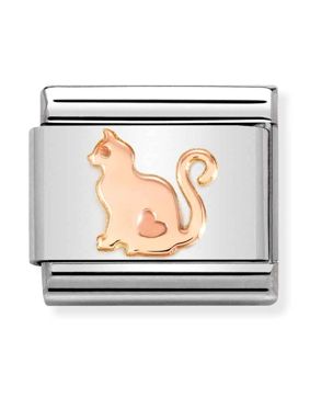 Nomination Classic Rose Gold Cat pala 430104/51