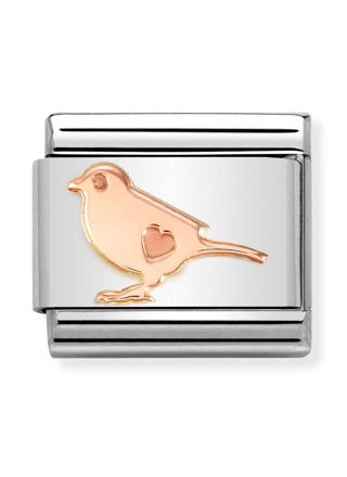 Nomination Classic Rose Gold Little bird pala 430104/54