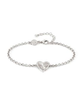 Nomination Truejoy Silver Heart sydänrannekoru 240100/004