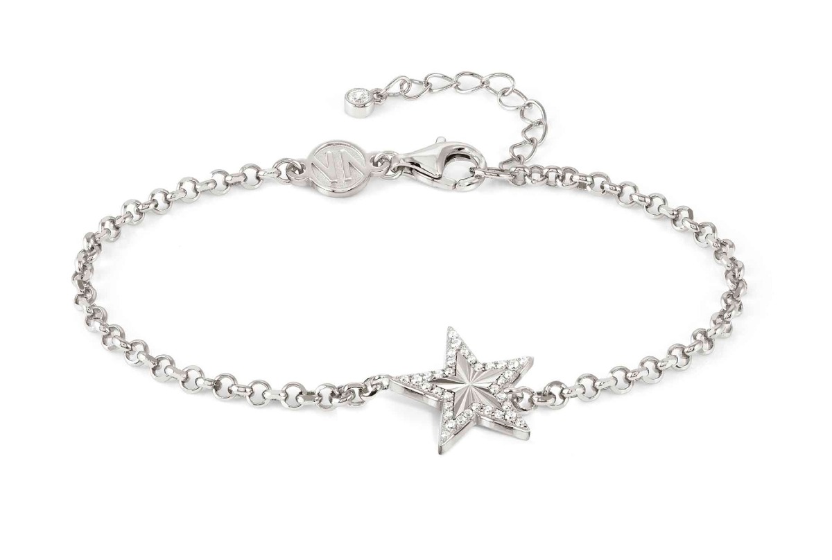 Nomination Truejoy Silver Star tähtirannekoru 240100/007