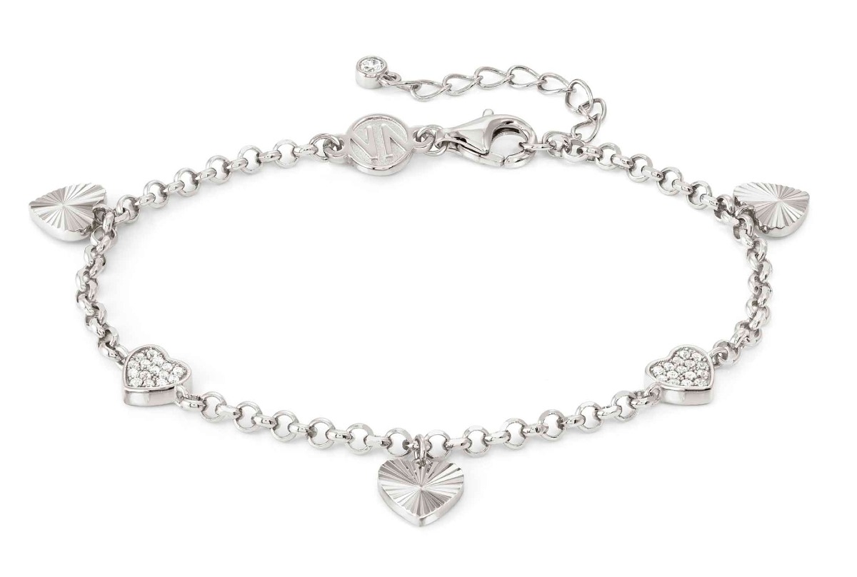 Nomination Truejoy Silver Heart sydänrannekoru 240101/004