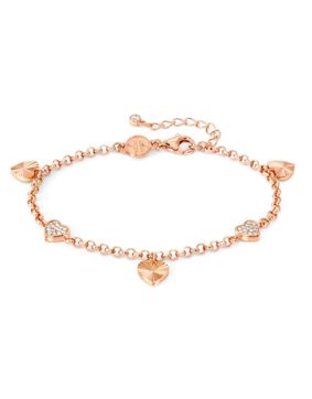 Nomination Truejoy Rose Gold Heart sydänrannekoru 240101/005