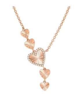 Nomination Truejoy Rose Gold Heart sydänkaulakoru 240103/005