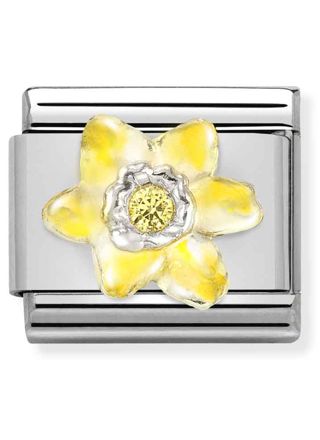 Nomination Classic Silvershine Narcissus keltainen 330321/08
