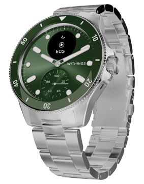 Withings Scanwatch Nova 42mm Green älykello