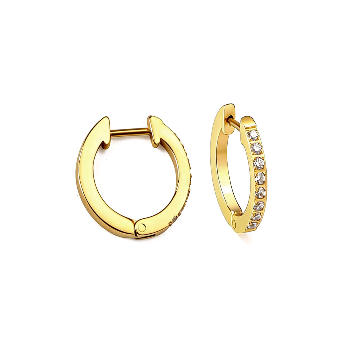 Madoww Nova Hoop kullatut korvakorut 16mm