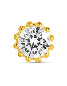 Lempikoru Nuppu tappikorvakoru kirkas kullattu 5307601000