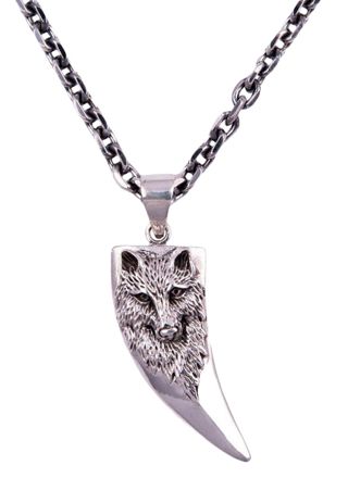 Northern Viking Jewelry Wolf Tooth hopeariipus NVJ-H-RS058