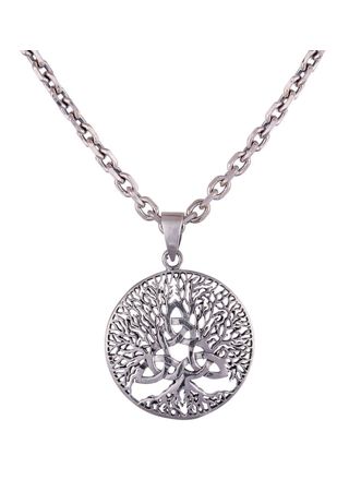 Northern Viking Jewelry Tree Of Life Celtic Triquetra hopeariipus NVJ-H-RS067