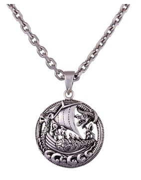 Northern Viking Jewelry Viking Longship hopeariipus NVJ-H-RS074