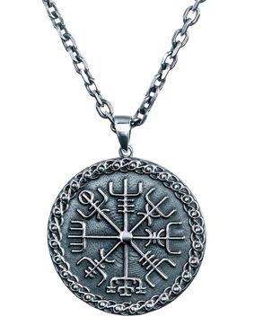 Northern Viking Jewelry Vegvisir hopeariipus NVJ-H-RS024