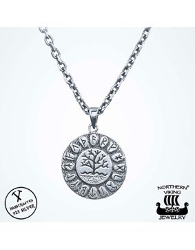 Northern Viking Jewelry Riimu Tree Of Life hopeariipus NVJ-H-RS027
