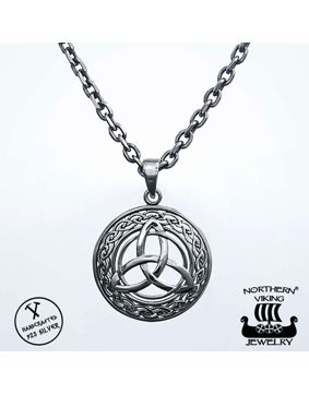 Northern Viking Jewelry Triquetra hopeariipus NVJ-H-RS034