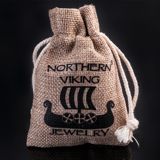 Northern Viking Jewelry Heart Wolf hopeariipus NVJ-H-RS057