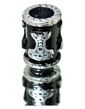 Northern Viking Jewelry Black Thor partakoru NVJHE013 6mm