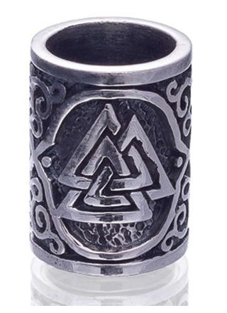Northern Viking Jewelry Silver Valknut partakoru NVJHE014