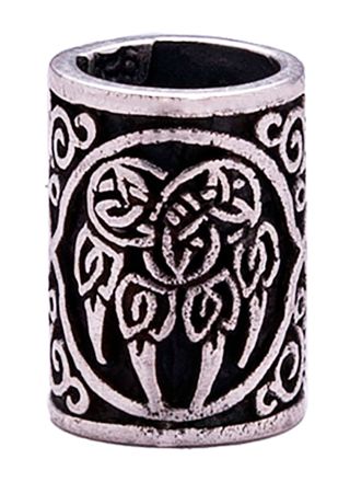 Northern Viking Jewelry Silver Bear Paw partakoru NVJHE024