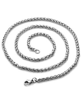 Northern Viking Jewelry Wheat Chain Link NVJKE005 kaulaketju