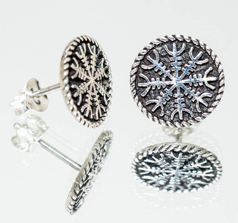 Northern Viking Jewelry Helm of Awe korvakorut NVJKK023