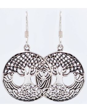 Northern Viking Jewelry Elämän Puu korvakorut NVJKK025