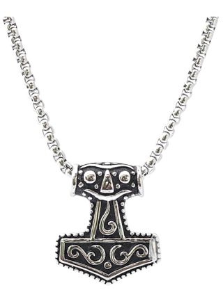 Northern Viking Jewelry NVJRS009 kaulakoru Mjölnir Thorin Vasara