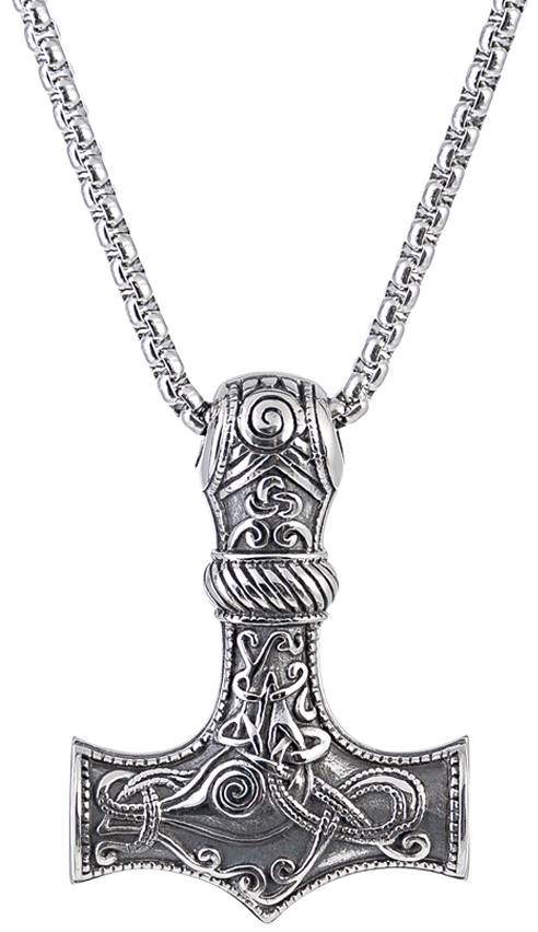 Northern Viking Jewelry NVJRS037 kaulakoru Knotwork Thorin Vasara