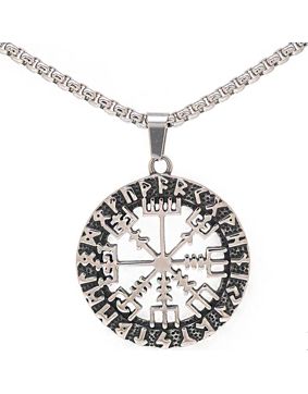 Northern Viking Jewelry Riimu Viikinkikompassi NVJRS086