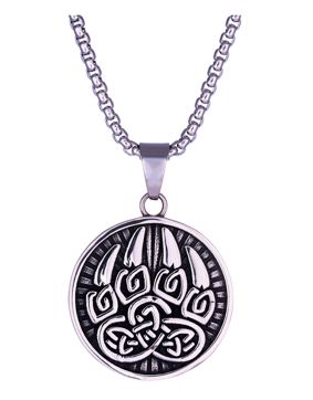 Northern Viking Jewelry Karhun Käpälä kaulakoru NVJRS105