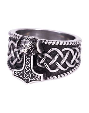 Northern Viking Jewelry Thorin Vasara Celtic Knot sormus NVJSO030