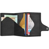 Tru Virtu Click & Slide Doublewallet Nappa Black korttikotelo RFID