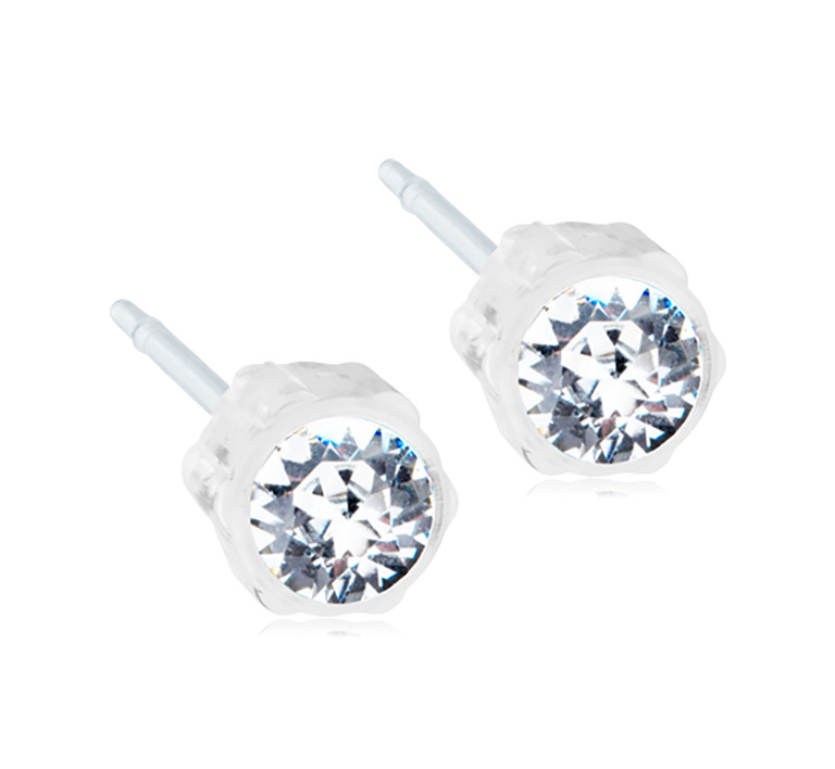 Blomdahl EJ MP 4 mm Crystal korvakorut 15-0103-01