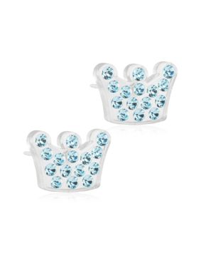 Blomdahl Brilliance Princess Aquamarine korvakorut 9 mm 15-01125-05
